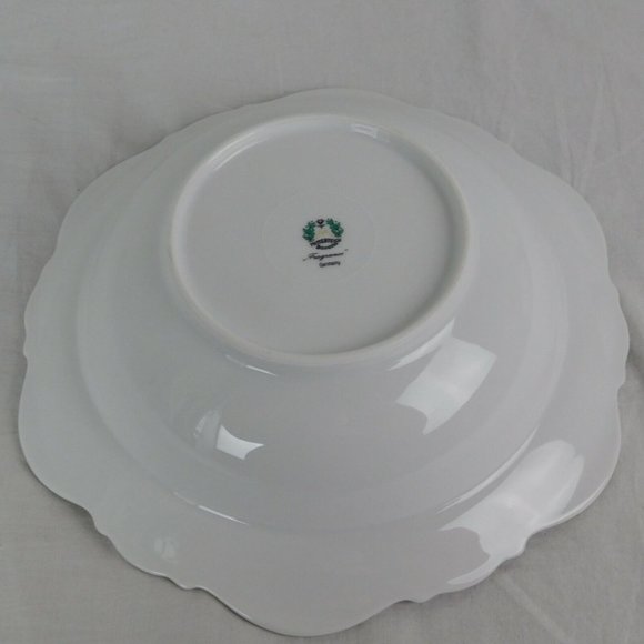 Mitterteich Bavaria Fragrance Pattern Germany 9" Round Vegetable Bowl Flowers - Picture 2 of 7